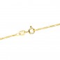 Collier Chaine Or 18 Carats 750/000 Jaune Maille Alternée Figaro - 40cm