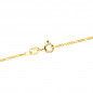 Collier Chaine Or 18 Carats 750/000 Jaune Maille Forçat - 45cm