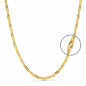 Collier Chaine Or 18 Carats 750/000 Jaune Maille Singapour - 60cm