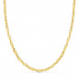 Collier Chaine Or 18 Carats 750/000 Jaune Maille Singapour - 50cm