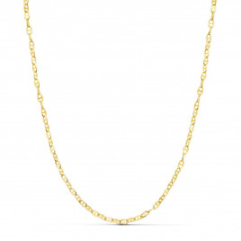 Collier Chaine Or 18 Carats 750/000 Jaune Maille Marine - 45cm