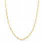 Collier Chaine Or 18 Carats 750/000 Jaune Maille Marine - 50cm