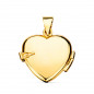 Médaillon Porte Photo Coeur - Or 18 Carats 750/1000 + Chaine Offerte