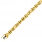 Bracelet Or 18 Carats 750/000 Jaune Maille Royale - 21CM