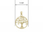 Collier - Pendentif Or Jaune Arbre de Vie - Femme