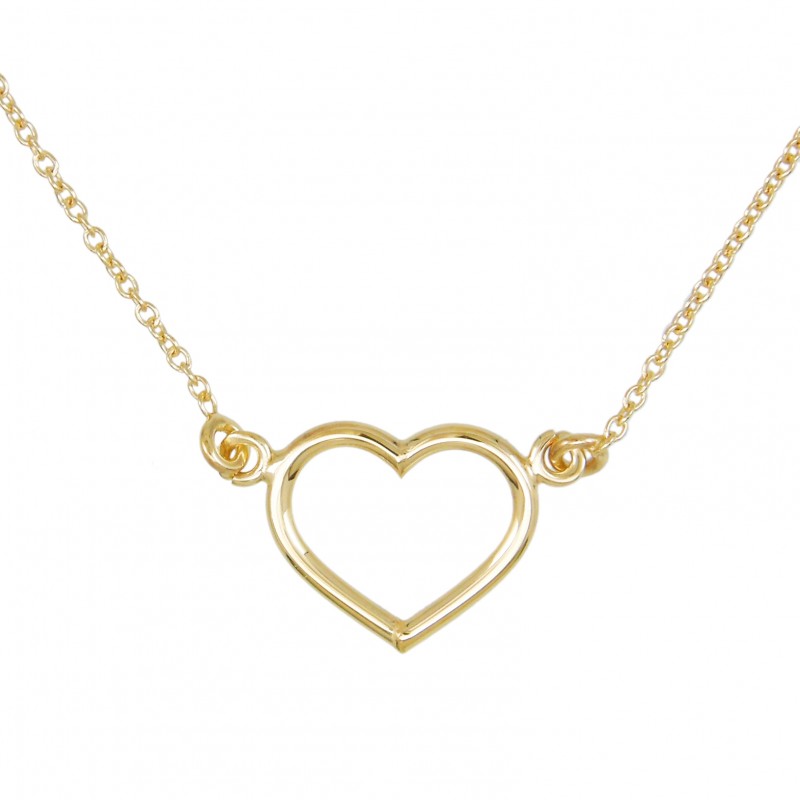 Collier Motif Coeur - Or Jaune - Femme