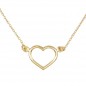 Collier Motif Coeur - Or Jaune - Femme