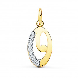 Pendentif Or 18 Carats 750/1000 - Initiale Lettre "O" - Chaine Offerte