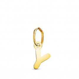 Pendentif Or 18 Carats 750 Jaune - Initiale Lettre "Y" - Chaine Offerte