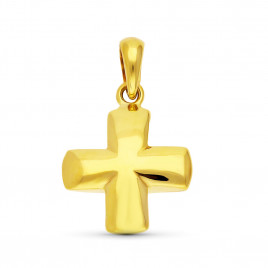 Pendentif  - Médaille Croix Or 18 Carats 750 Jaune - Chaines Offertes