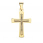 Pendentif - Médaille Croix Or 18 Carats 750 Jaune - Chaines Offertes