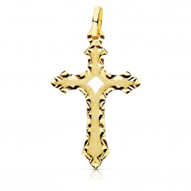 Pendentif  - Médaille Croix Or 18 Carats 750 Jaune - Chaines Offertes