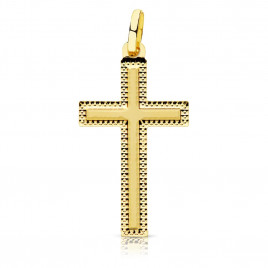 Pendentif  - Médaille Croix Or 18 Carats 750 Jaune - Chaines Offertes