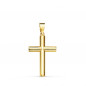 Pendentif - Médaille Croix Or 18 Carats 750 Jaune - Chaine Offerte