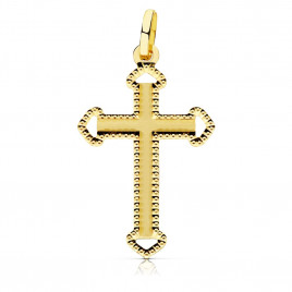 Pendentif  - Médaille Croix Or 18 Carats 750 Jaune - Chaines Offertes