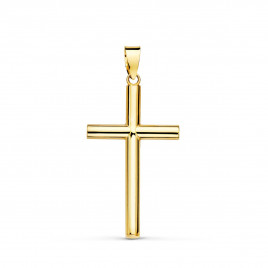 Pendentif - Médaille Croix Or 18 Carats 750 Jaune - Chaine Offerte