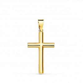 Pendentif - Médaille Croix Or 18 Carats 750 Jaune - Chaine Offerte