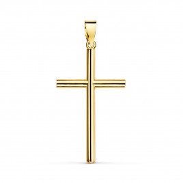 Pendentif  - Médaille Croix Or 18 Carats 750 Jaune - Chaine Offerte