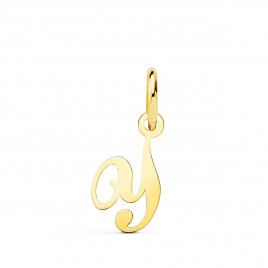 Pendentif Lettre "Y" Or 750 Jaune - Chaine Offerte