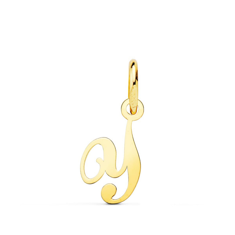 Pendentif Lettre "Y" Or 750 Jaune - Chaine Offerte