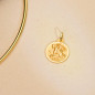 Médaille Or 18 Carats 750 Jaune Saint Georges 22mm - Chaînes et Gravure Offertes