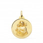 Médaille Or 18 Carats 750 Jaune Saint Joseph 24mm - Chaînes et Gravure Offertes