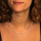 Collier Or Jaune et Perles