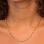 Collier Femme  Grain de Café - Or Jaune