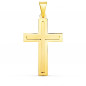 Pendentif  - Médaille Croix Or 18 Carats 750 Jaune - Chaine Offerte