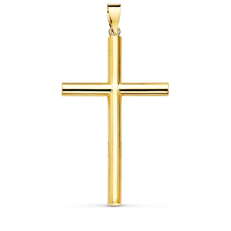 Pendentif  - Médaille Croix Or 18 Carats 750 Jaune - Chaine Offerte