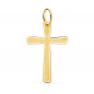 Pendentif  - Médaille Croix Or 18 Carats 750 Jaune - Chaine Offerte