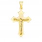 Christ sur la Croix Or 18 Carats 750/000 Jaune - Chaine Dorée Offerte