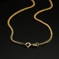 Collier Chaine Or 18 Carats 750/000 Jaune Maille Gourmette