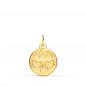 Pendentif - Médaille Or 18 Carats 750/000 Esprit Saint - Chaine Dorée Offerte